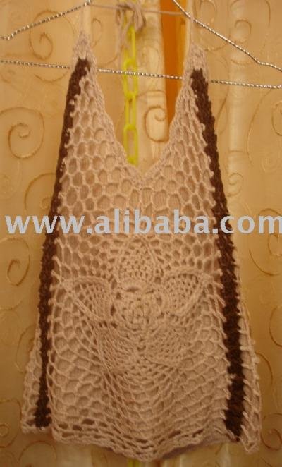 A644 Knitting Waistcoat (A644 Вязание Жилет)