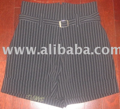 High Waist, Belted Shorts (High Waist, Belted Shorts)