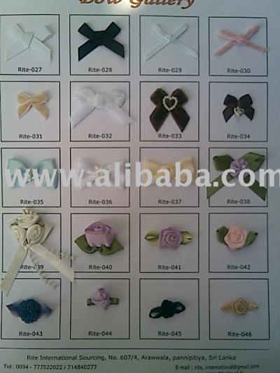 Satin Ribbon Bow, Lace, Ect. . . (Satinschleife, Lace, ect. . .)