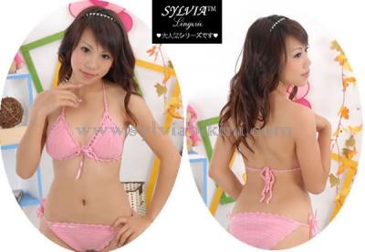 2008 Pink Ribbon Crochet Bikini / Swimsuit / Beachwear (2008 Pink Ribbon Crochet Bikini / Swimsuit / Beachwear)