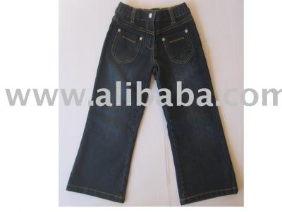 Girls Slim Fit Denim Jeans