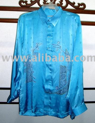 Batik Men`s Shirt (Batik Men `s Shirt)