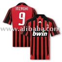 Inzaghi# 9 AC Milan Home Soccer / Football Jersey XL / M (Индзаги # 9 Милан главную Футбол / Футбол джерси XL / M)