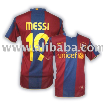 Messi# 19 Barcelona Home Soccer / Football Jersey XL / M (Месси # 19 Барселона главную Футбол / Футбол джерси XL / M)