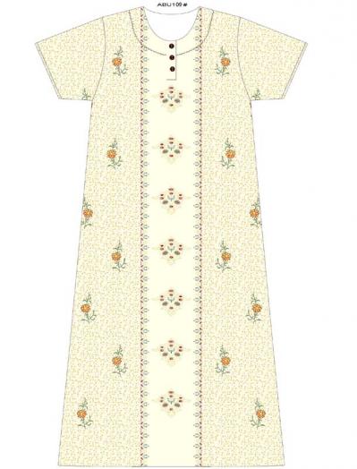 T/R Knitted Ladies` Night Gowns (T / R Knitted Ladies `Morgenrocken)