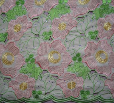 Hand Cut Voile Lace Fabric (Hand Cut Voile кружево Ткани)