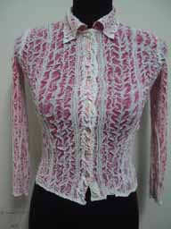Woman`s Pleated Shirt (Woman `s chemise plissée)