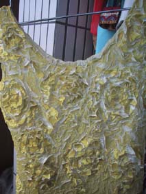 woman`s crinkled blouse (woman `s plissés blouse)