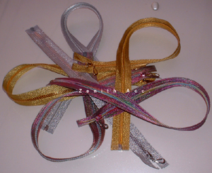 Fashion Zippers With Golden / Silver Teeth And Tape (Fashion Zippers With Golden / Silver Teeth And Tape)