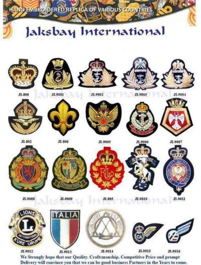 Embroidery Badges (Stickerei Abzeichen)