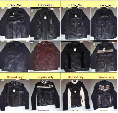 Leather Coats (Real Lamb`s Leather ) Lady-man (Кожаные куртки (Real Lamb `S кожа) Леди человек)