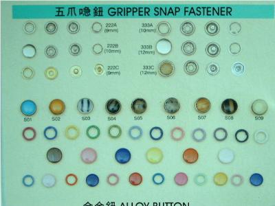 Metal Gripper Snap