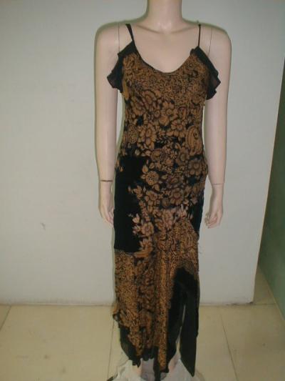 Silk / Rayon Velvet Skirt (Seide / Rayon Velvet Rock)