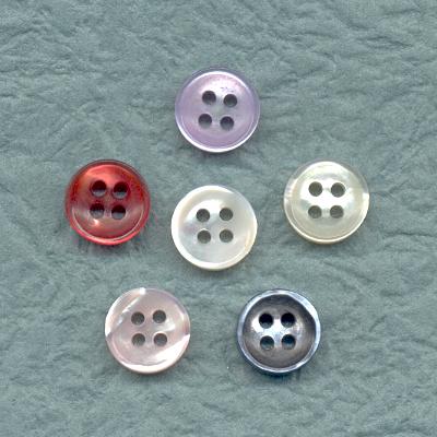 Shell Button, Leather Button, Coconut Button (Shell Button-, Leder-Button, Coconut Button)