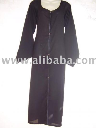 Plain Double Layer Abaya (Plain Double Layer Abaya)