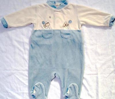 Baby Boy Knitting Romper