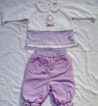 Baby Girl Knitting Tank 3pcs Set