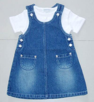 Baby Girl Jean Dress