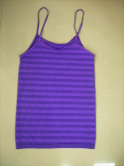 Seamless Stripped Cami (Seamless Stripped Cami)