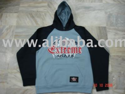 Boys Hood Sweat Shirt With Kangaroo Pocket, Printed (Garçons Hood Sweat Shirt Avec poche kangourou, Printed)