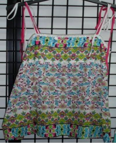 Voile Sun Top Mit Double Tie Straps (Voile Sun Top Mit Double Tie Straps)