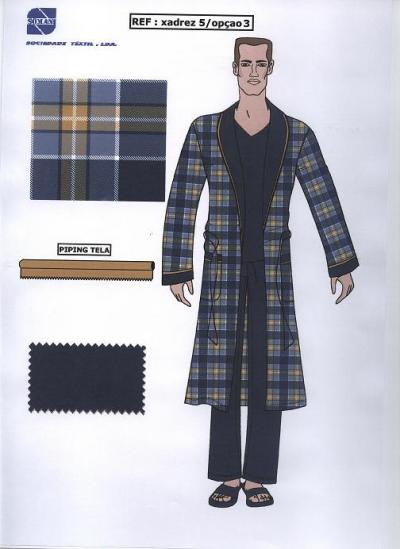 POLOR Fleece Bademantel (POLOR Fleece Bademantel)