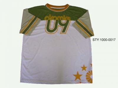 100% Poly T-shirts With Print And Emb (100% Poly-T-Shirts mit Druck und Emb)
