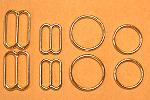 Bra Rings Hooks And Loops Adjustable (Бра кольца крючки и петли Регулируемые)