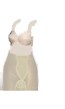 One Piece Long Waisted Bra / Girdle (One Piece Long талией BRA / пояс)