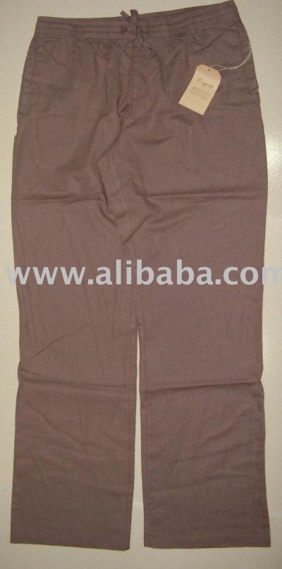 Men`s Flax Trousers (Men `s lin Pantalon)