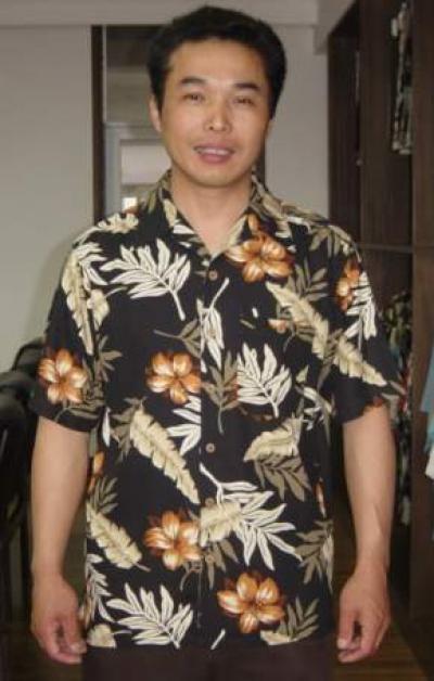 Silk Herringbone Printed Shirts (Silk chevrons imprimés Shirts)