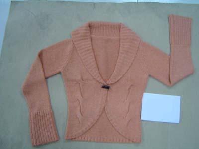 Ladies` Knitted Sweater