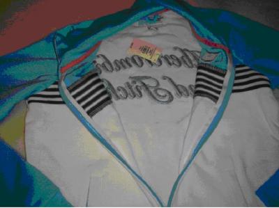 ANF Track Jacket Blue/White (ANF Tr k J ket синий / белый)