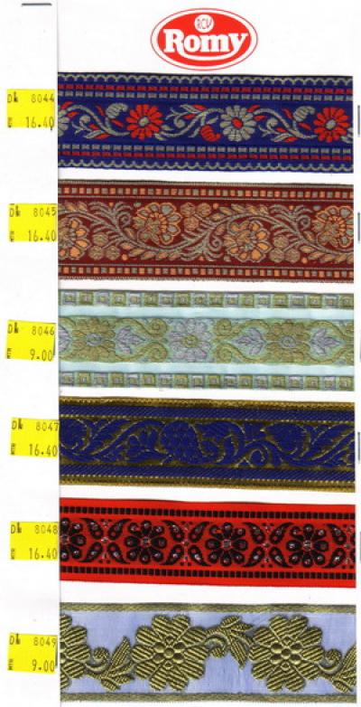 Jacquard / Organza Beaded Ribbons (Jacquard / Organza Beaded Rubans)