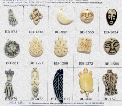 bone Pendents, (Pendentifs os,)