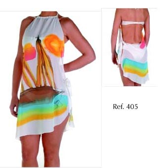 Assymetric Cover-up With Back Nude (Asymmetrische Cover-up Mit Zurück Nude)