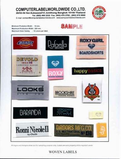 Woven Labels