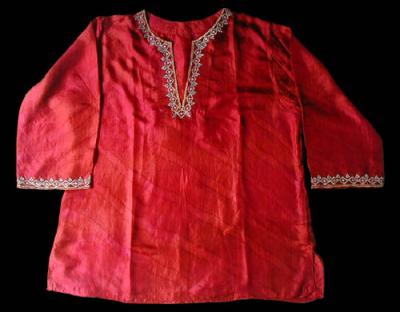 Embroidered Silk Top (Embroidered Silk Top)