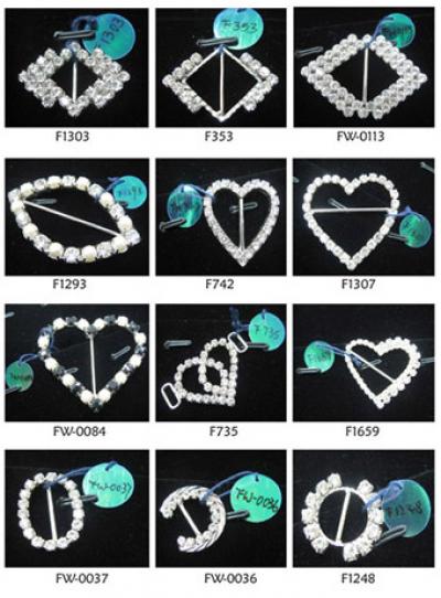 Rhinestone Buckles (Strassschnallen)