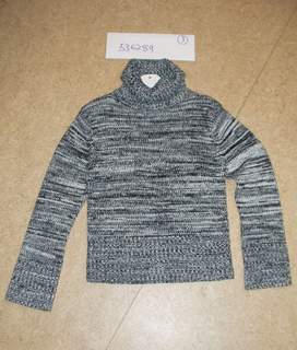 Girls pullover with high neck (Girls свитер с высоким шеи)