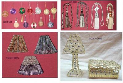 Tassels And Trimmings, Beaded Handicraft, X-mas Ornaments (Glands et de passementeries, Beaded Artisanat, X-mas Ornements)