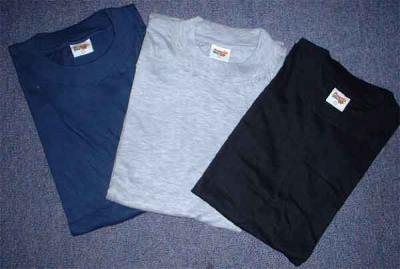 Men`s Dyed Yarn T-shirt (Men `s de filés teints T-shirt)