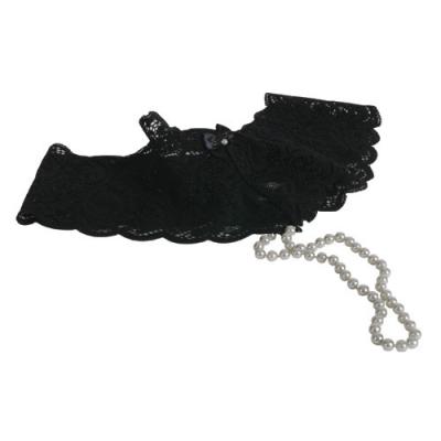 Lace Pearl Thong (String en dentelle Pearl)