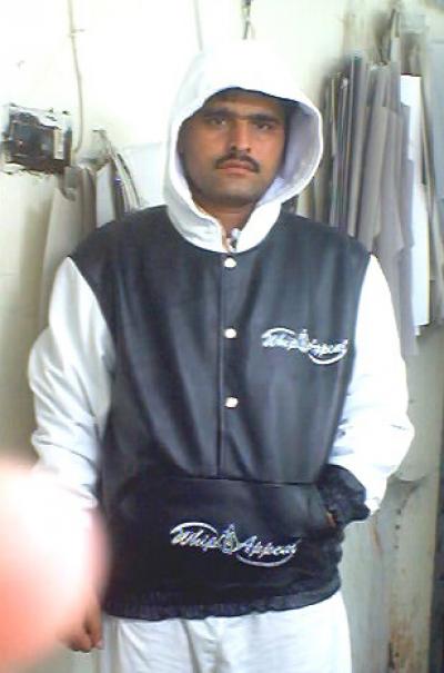 Leather Hoody