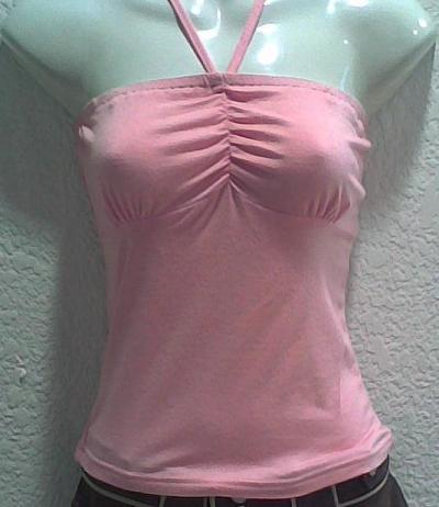 Ladies 2-way Cotton Top (Ladies 2-way Cotton Top)