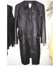 Fine Black Leather Trench Coats (Fine Black Leather Trenchcoats)