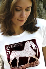 Women`s Scandinavian T-shirt (Women `s T-shirt scandinaves)