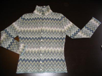 Cashmere Jacquard Cardigan (Cashmere Cardigan Jacquard)