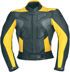Leather Motorbike Jacket (Veste en cuir deux-roues)
