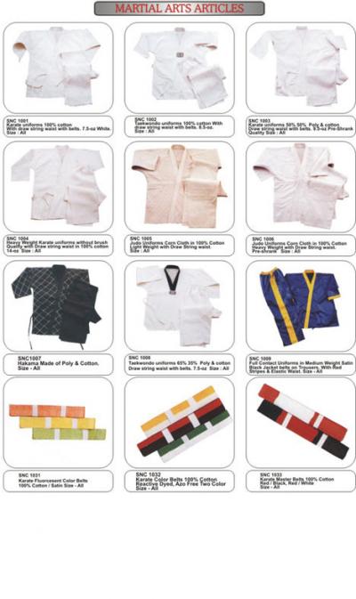 Martial Arts, Uniforms, Clothings, Gloves, Bags (Martial Arts, Uniformen, Clothings, Handschuhe, Taschen)